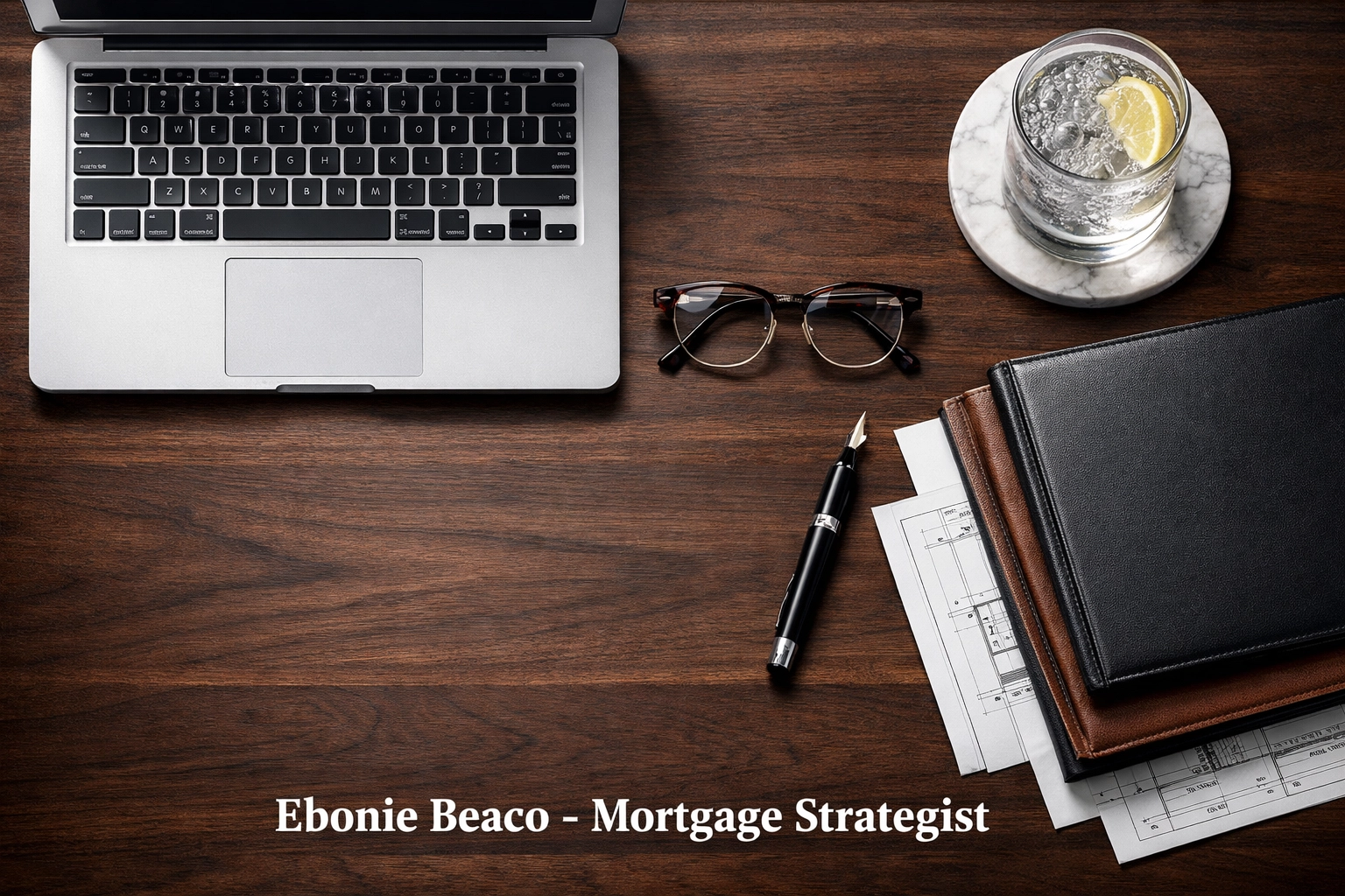 Financial documents and planning tools used for luxury mortgage and jumbo loan applications.