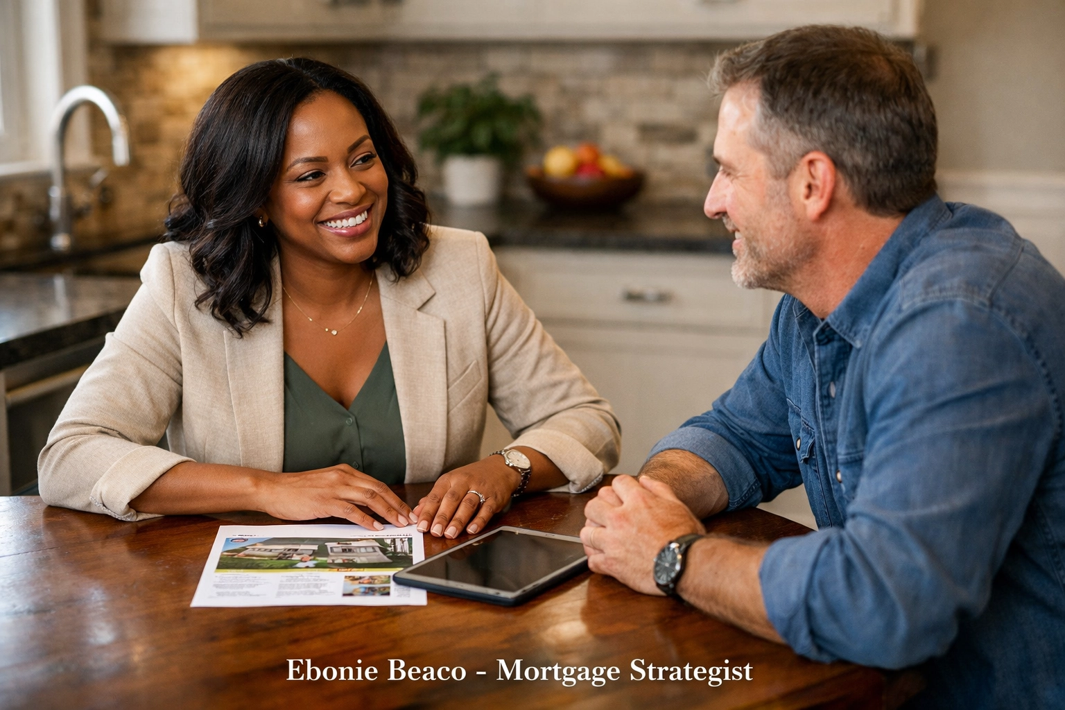 Real estate strategist building rapport with a motivated seller to close a wholesale house deal.