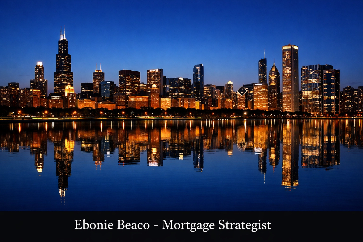The Chicago skyline at dusk representing active urban markets for professional wholesale real estate investing.