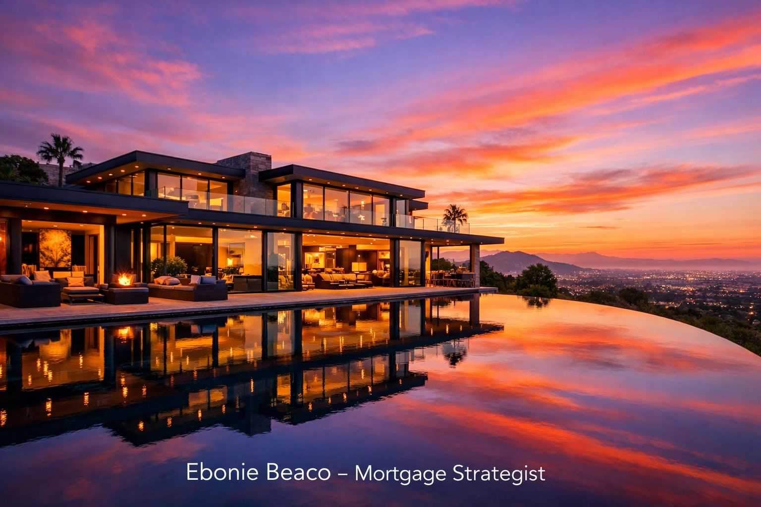 Luxury modern California villa representing a high-yield short-term rental property investment.