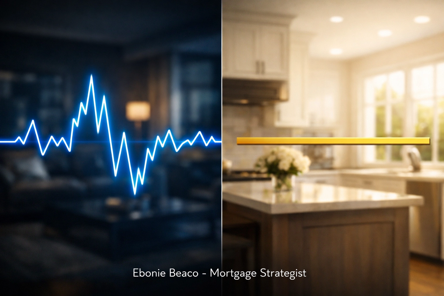 Comparison of fluctuating variable interest rates versus stable fixed rates for home equity loans.