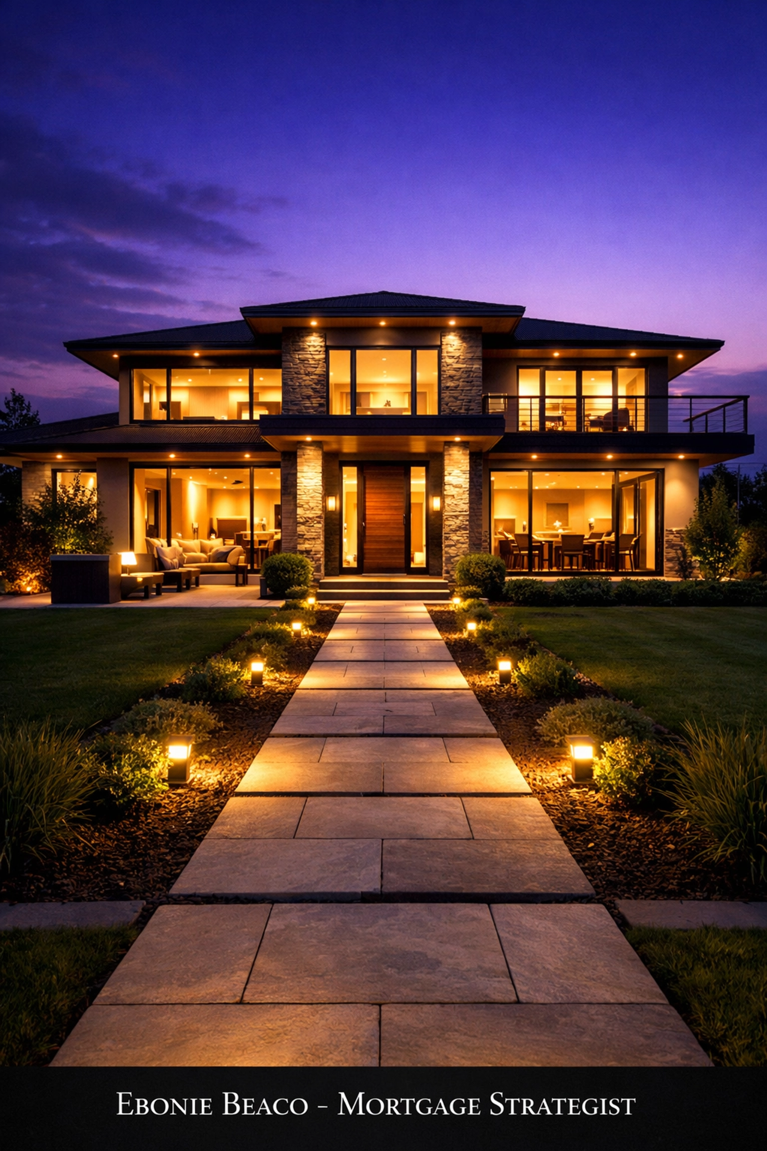 Path to a glowing home representing financial clarity with a Missouri HELOC lender.