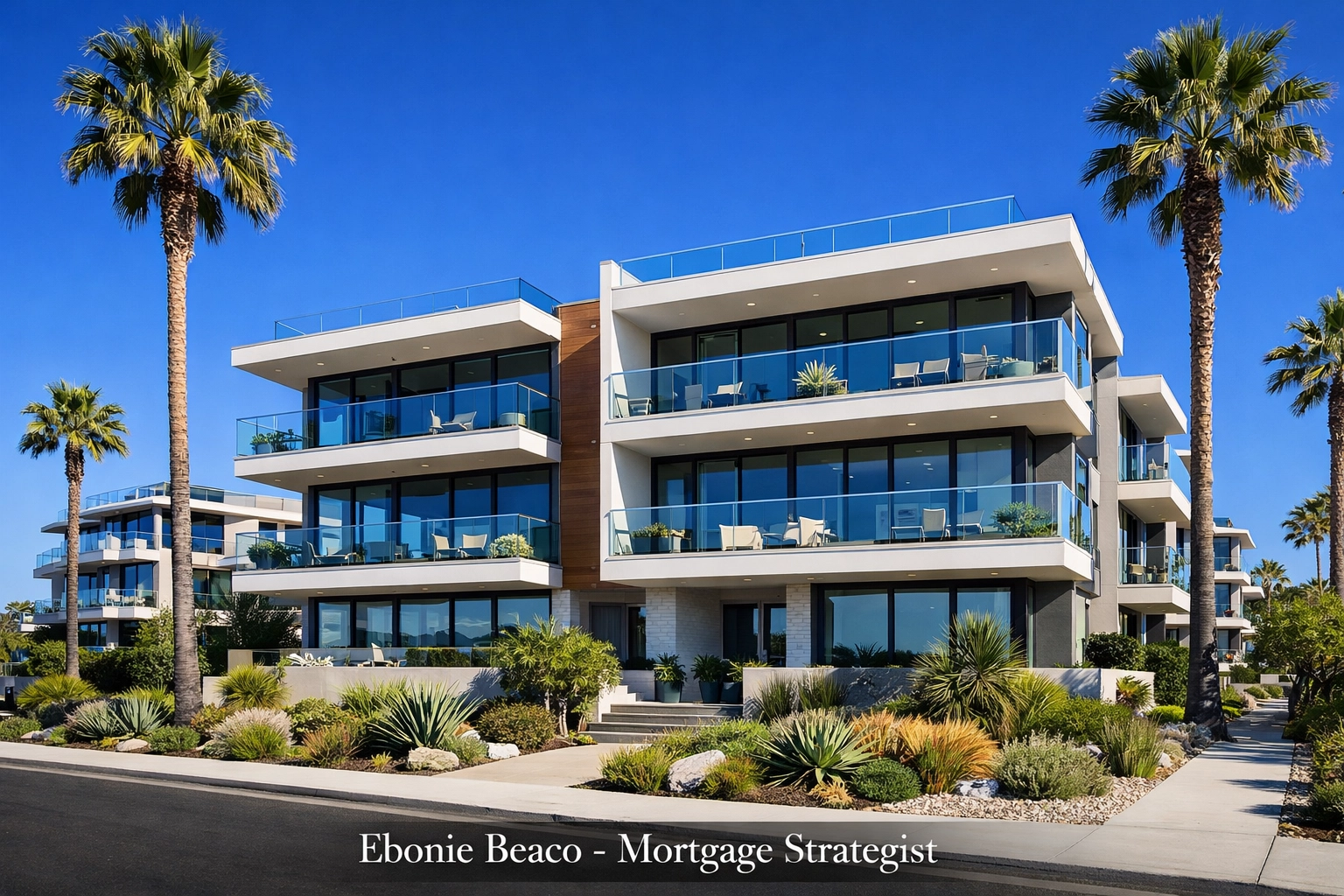 Modern California multi-unit apartment building ideal for real estate investment and DSCR loan financing.