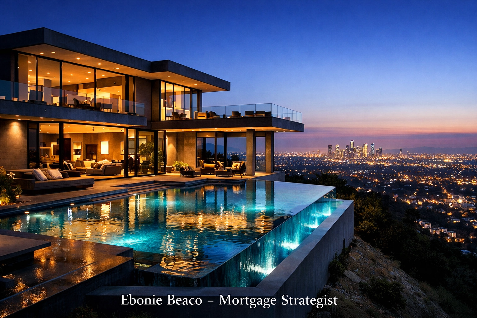 Luxury Hollywood mansion representing high-balance California Jumbo Loan limits in high-cost areas.