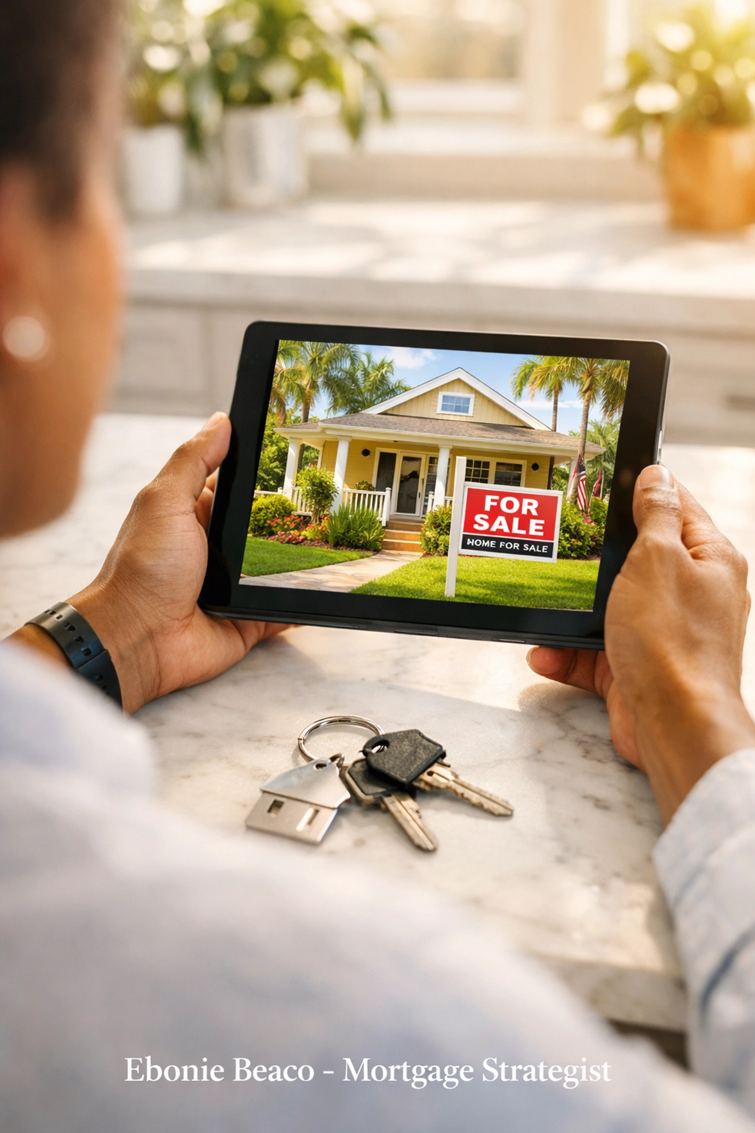 Real estate investor reviewing rental property opportunities using home equity line of credit funds.