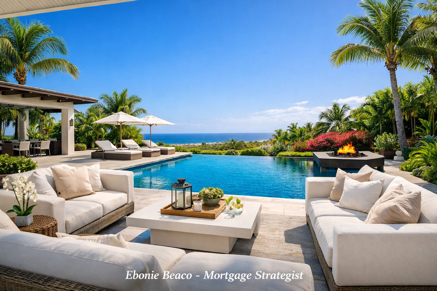 Luxury Florida vacation rental property highlighting investment strategies for jumbo loan buyers.
