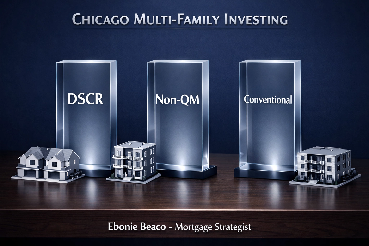 Financing options including DSCR and Non-QM loans for Chicago multi-unit apartment building investments.