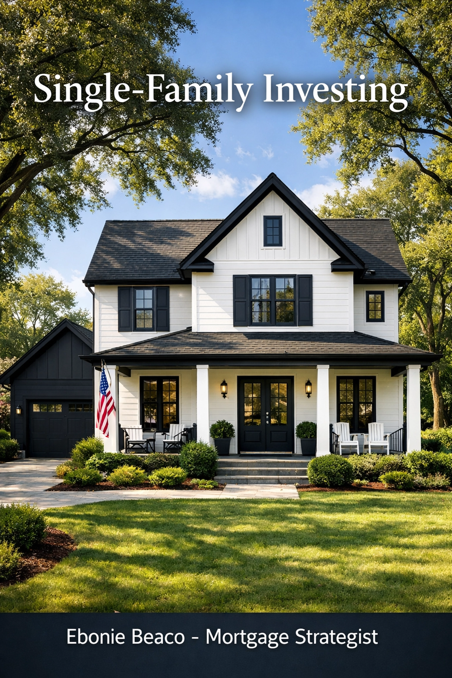 Modern single-family home exterior representing a stable real estate investment in Georgia or Virginia.