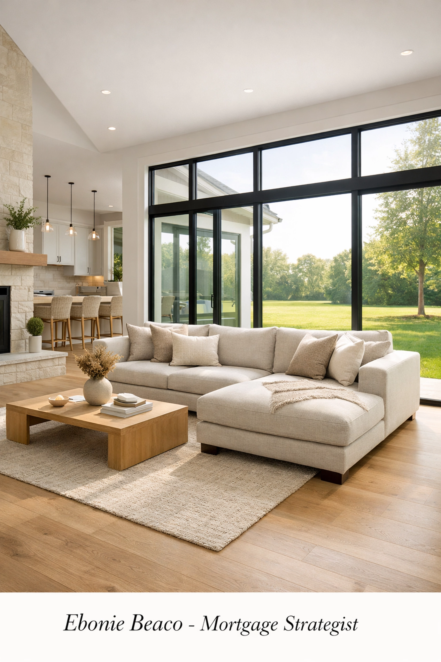 Modern suburban Kentucky home interior reflecting stable housing market prices for first-time buyers.