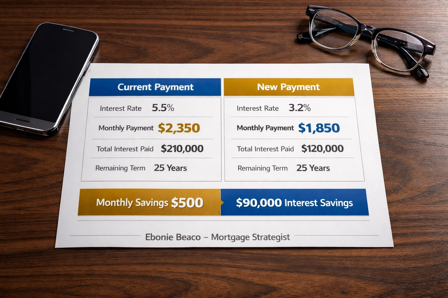 Financial strategy comparison between a full cash-out refinance and a second-lien HELOC mortgage.
