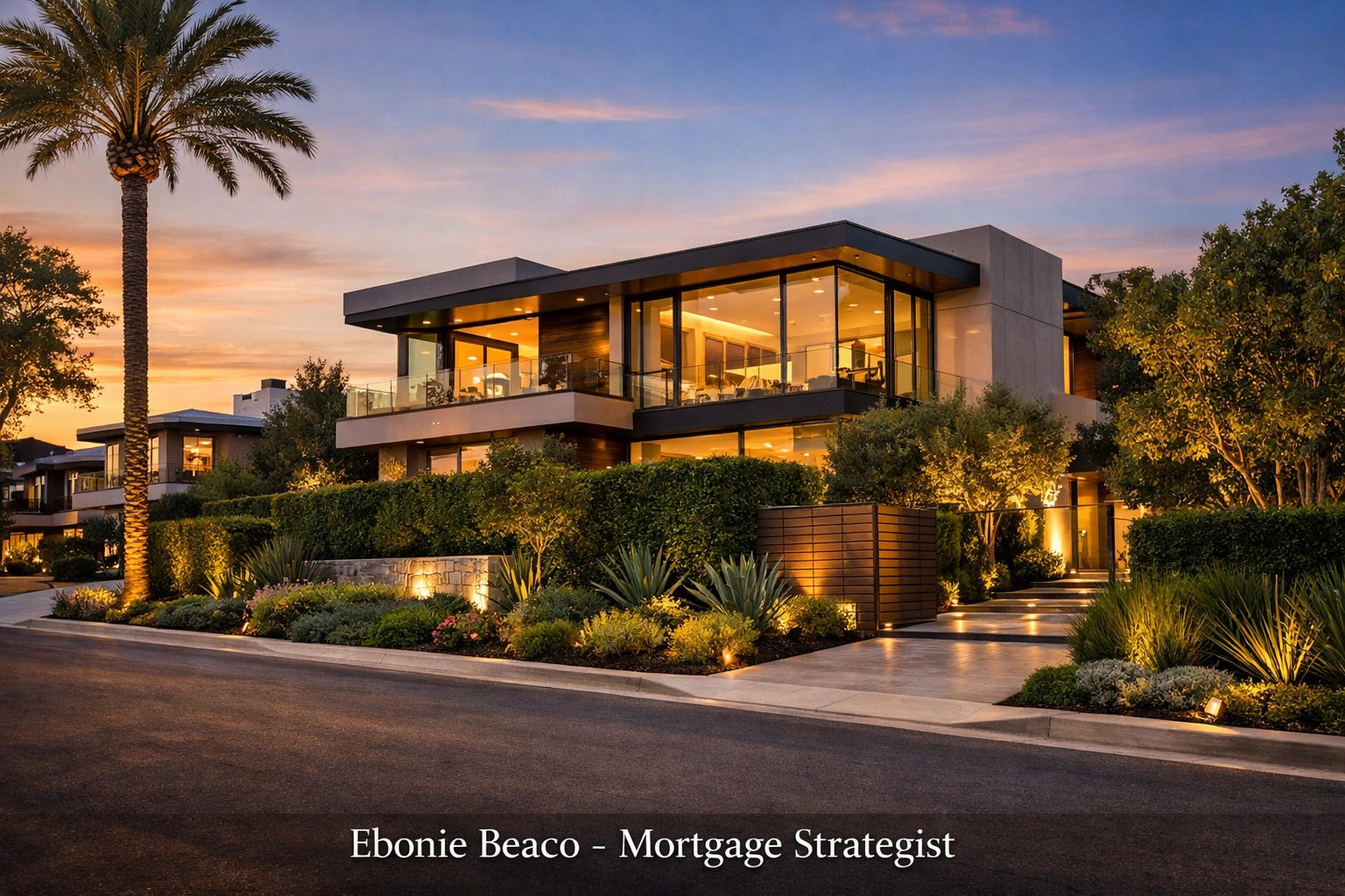 Modern California home on a high-end street representing exclusive off-market property inventory.