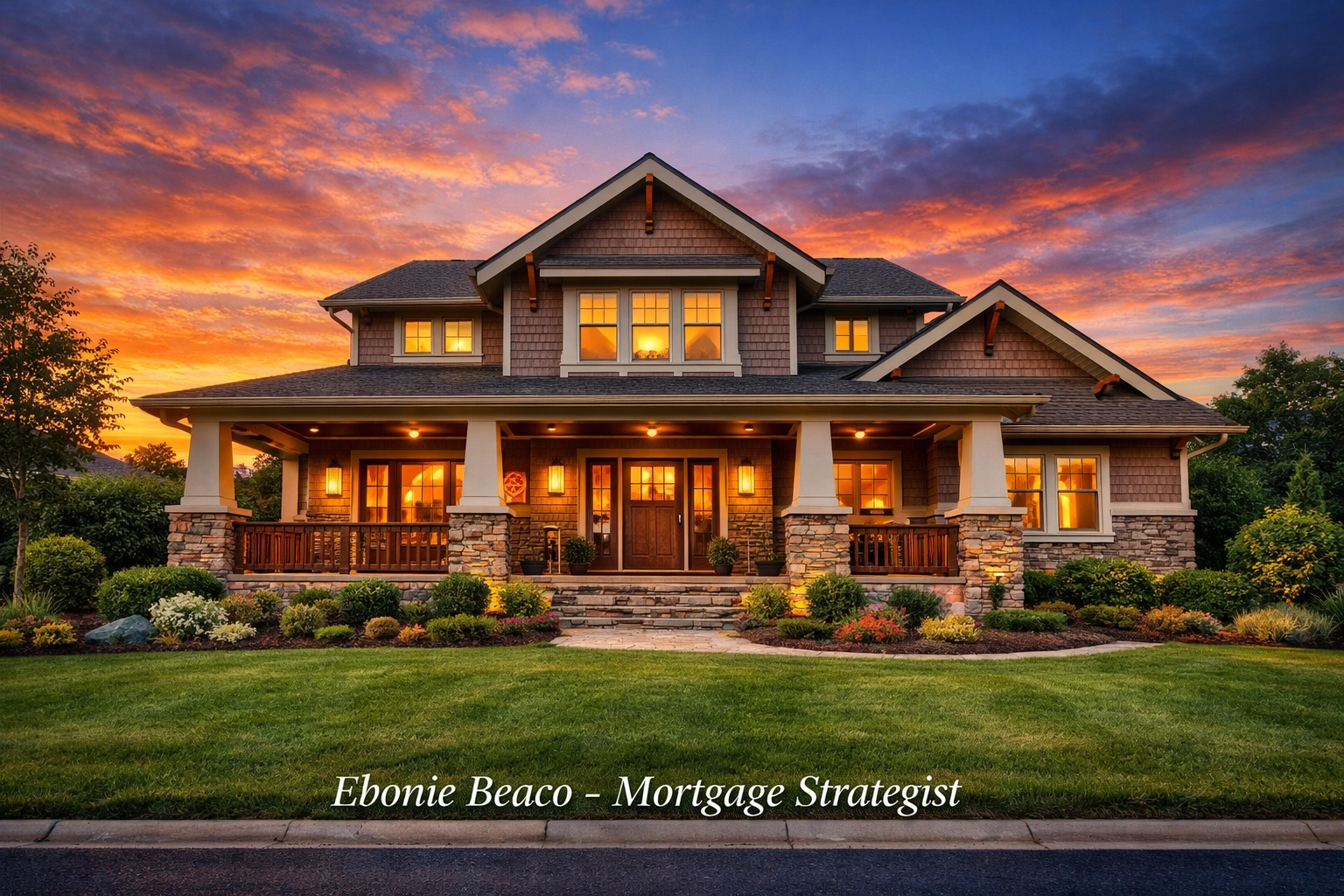 A classic Craftsman home representing the property value used for debt consolidation in Alabama and Missouri.