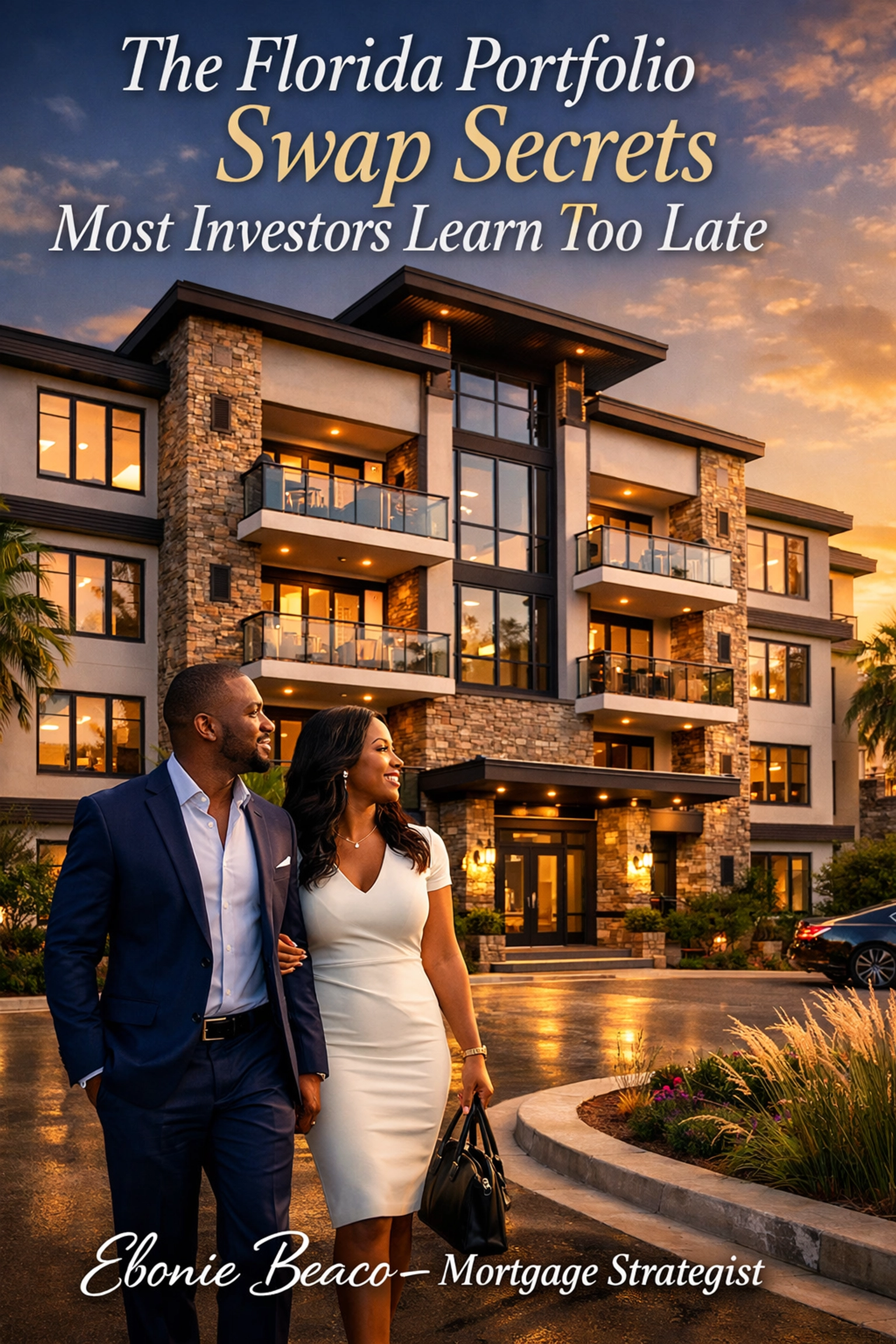 Real estate investors viewing a luxury 12 unit apartment building in Orlando Florida
