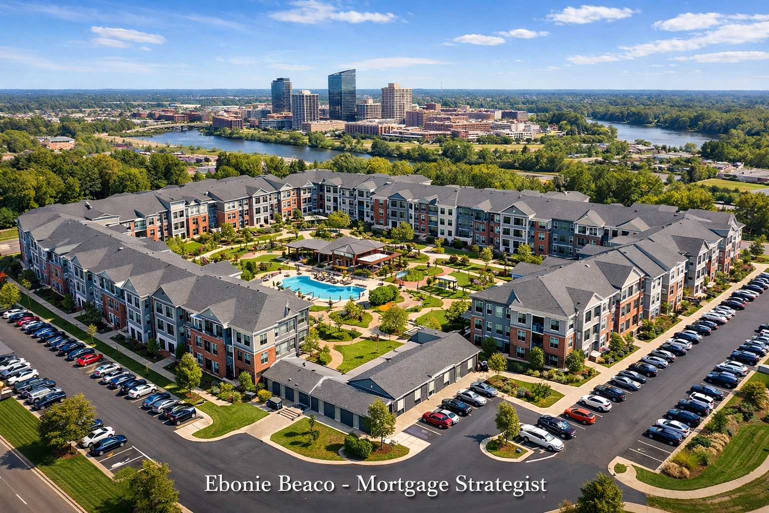 Large Grand Rapids apartment complex showing a successful Michigan real estate portfolio scale via 1031 exchange.