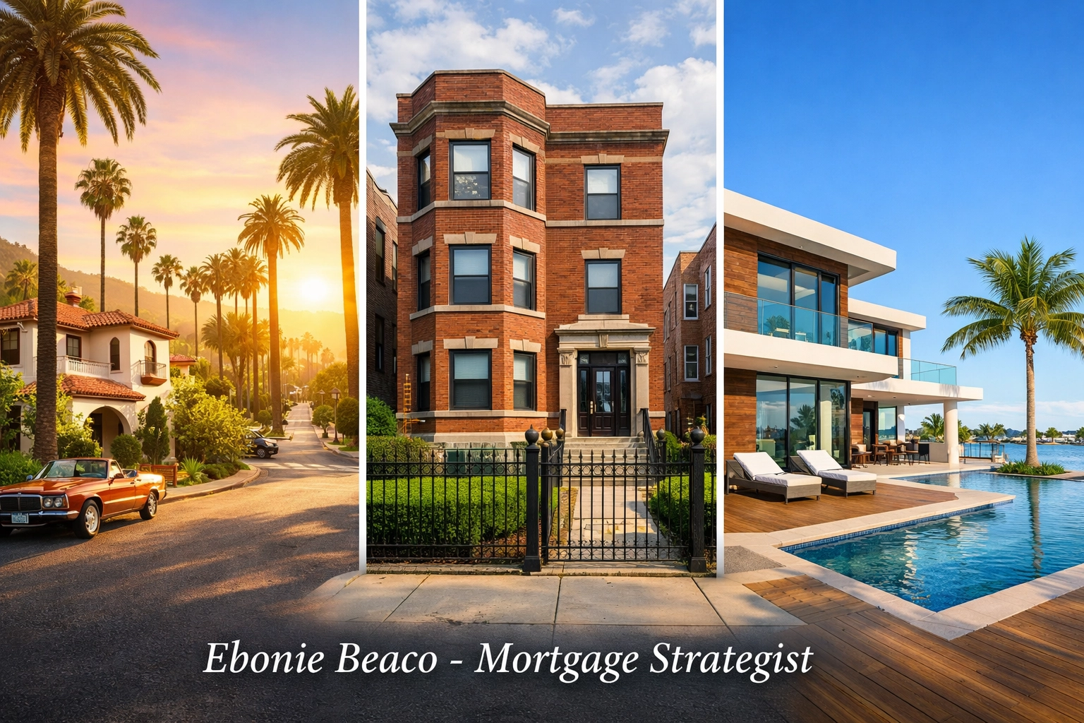 Diverse investment properties in Los Angeles, Chicago, and Florida real estate markets.