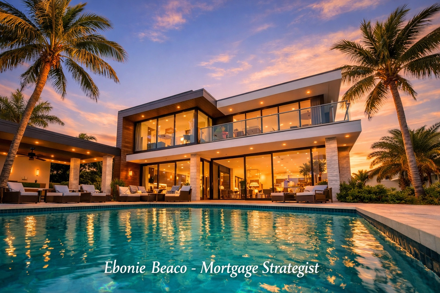 Luxury Florida short-term rental property with a pool, illustrating profitable real estate investment opportunities.