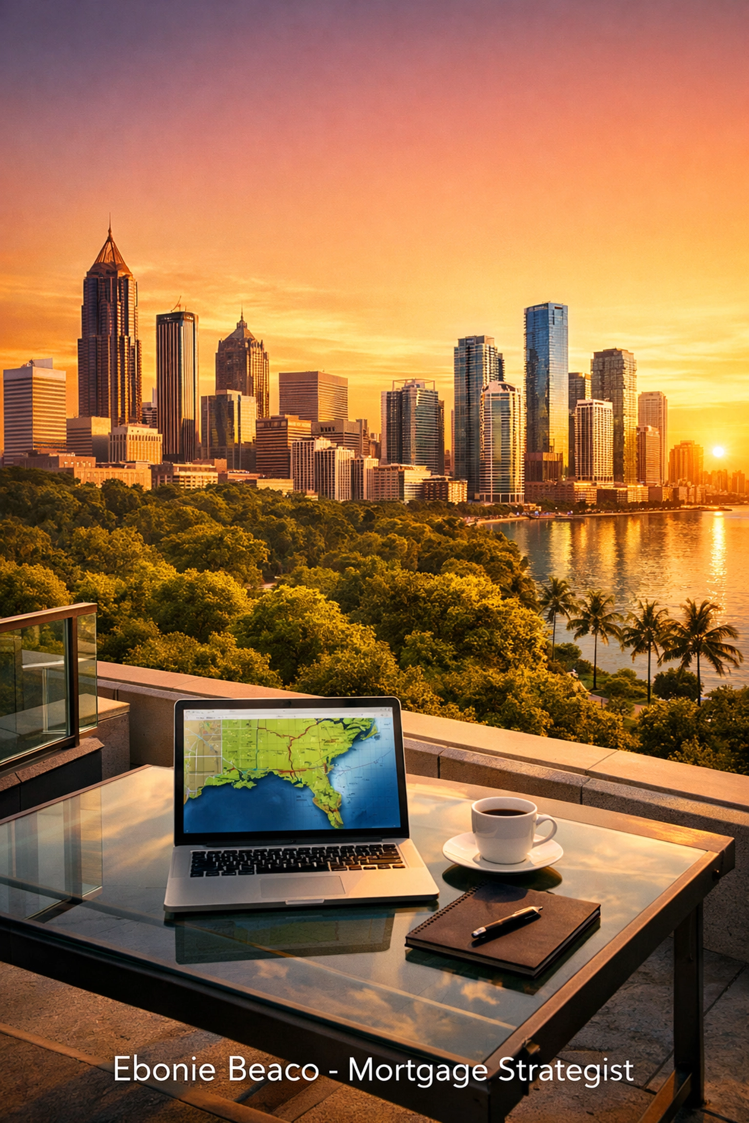 Sunrise skyline representing growth and scaling a real estate wholesaling business in Florida and Georgia.