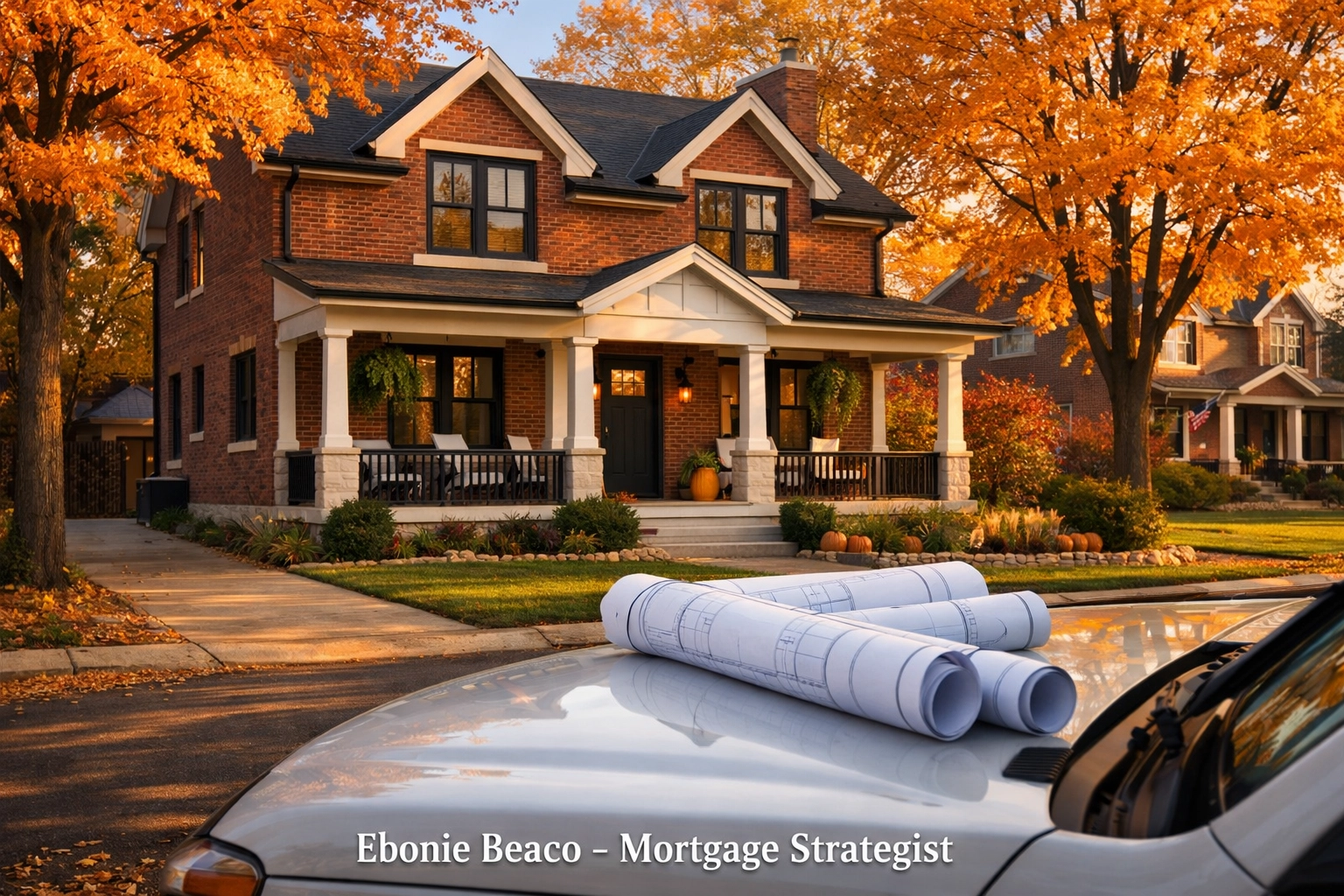 Suburban home renovation in the Midwest using equity to increase resale value and property wealth.