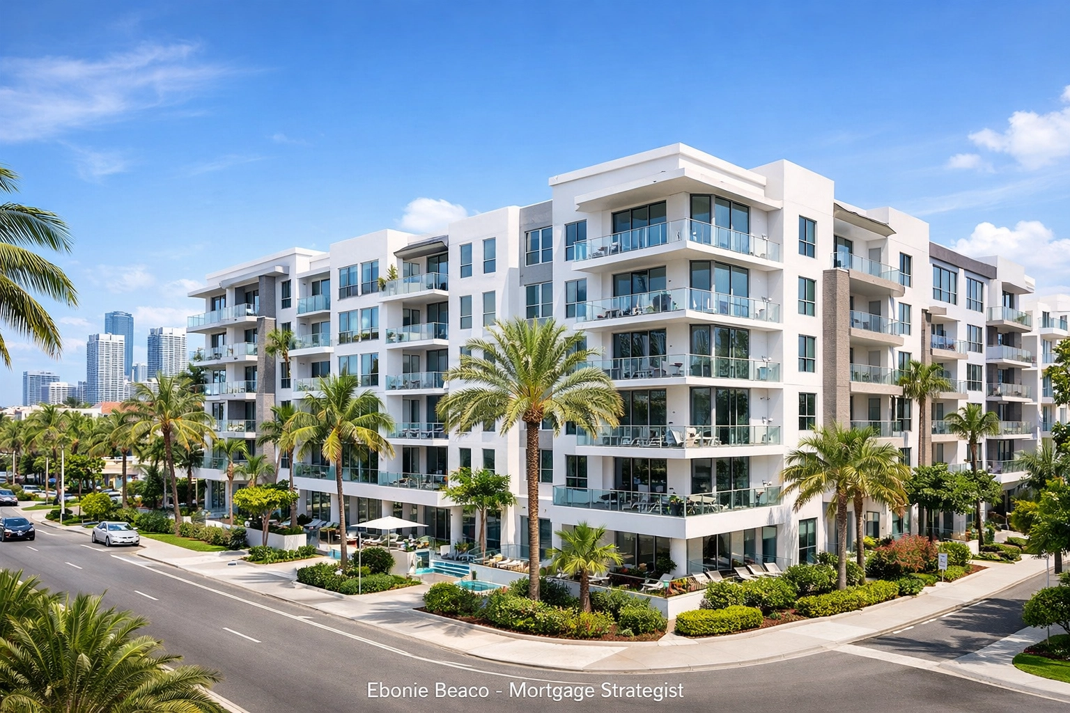 Renovated multifamily apartment building in Florida, showcasing the results of scaling a real estate portfolio.