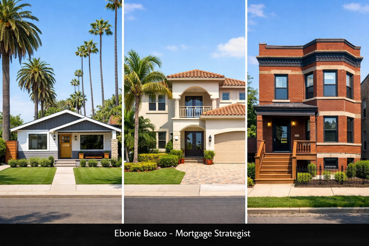 California, Florida, and Chicago investment properties eligible for fix and flip loans.