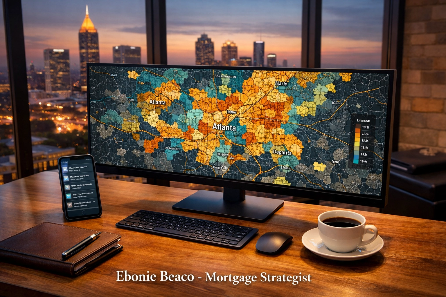 Atlanta real estate wholesale market map and lead generation tools for scaling an investment business.