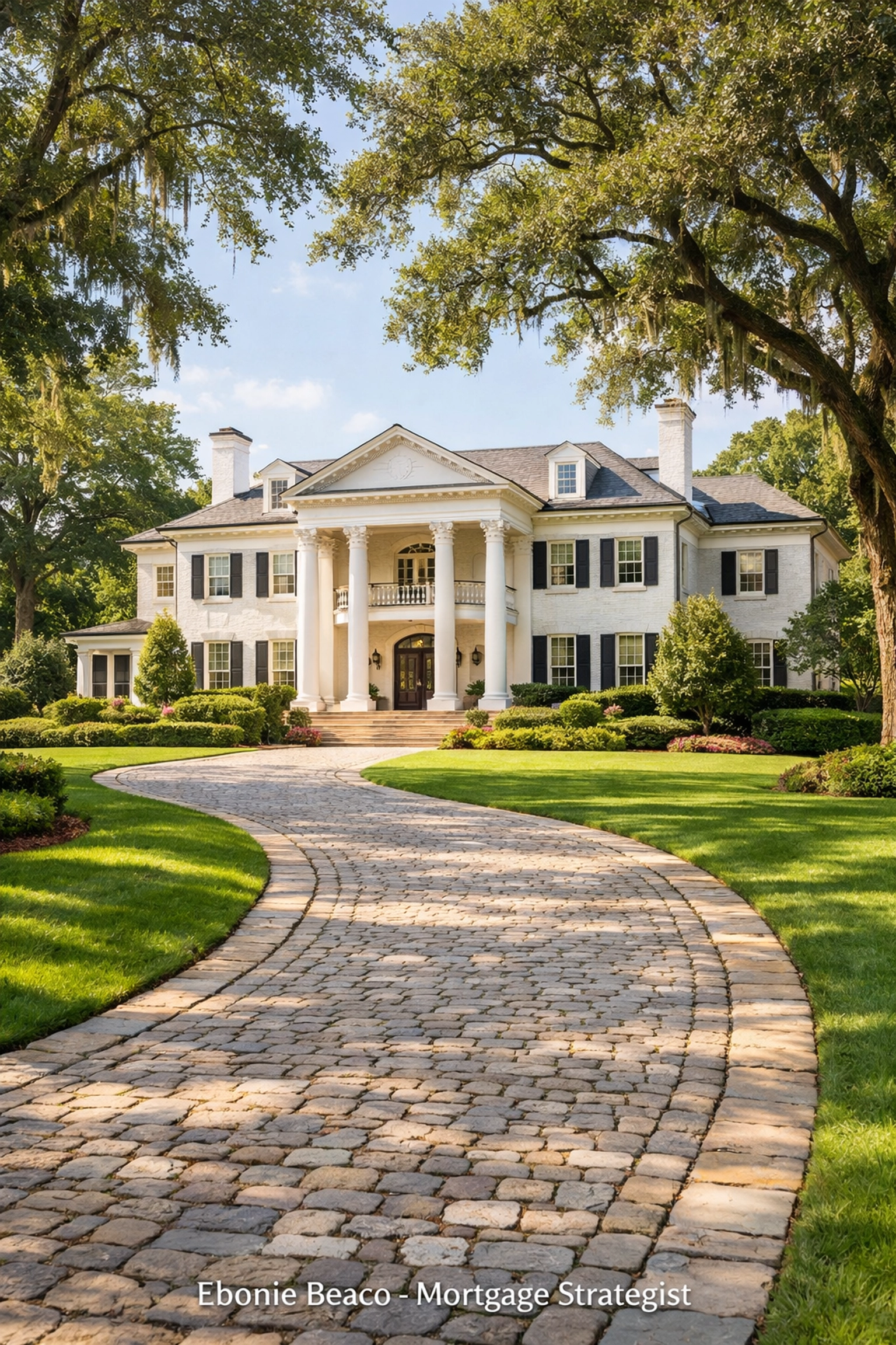 Luxury Atlanta estate in Buckhead highlighting qualifications for competitive jumbo mortgage rates.