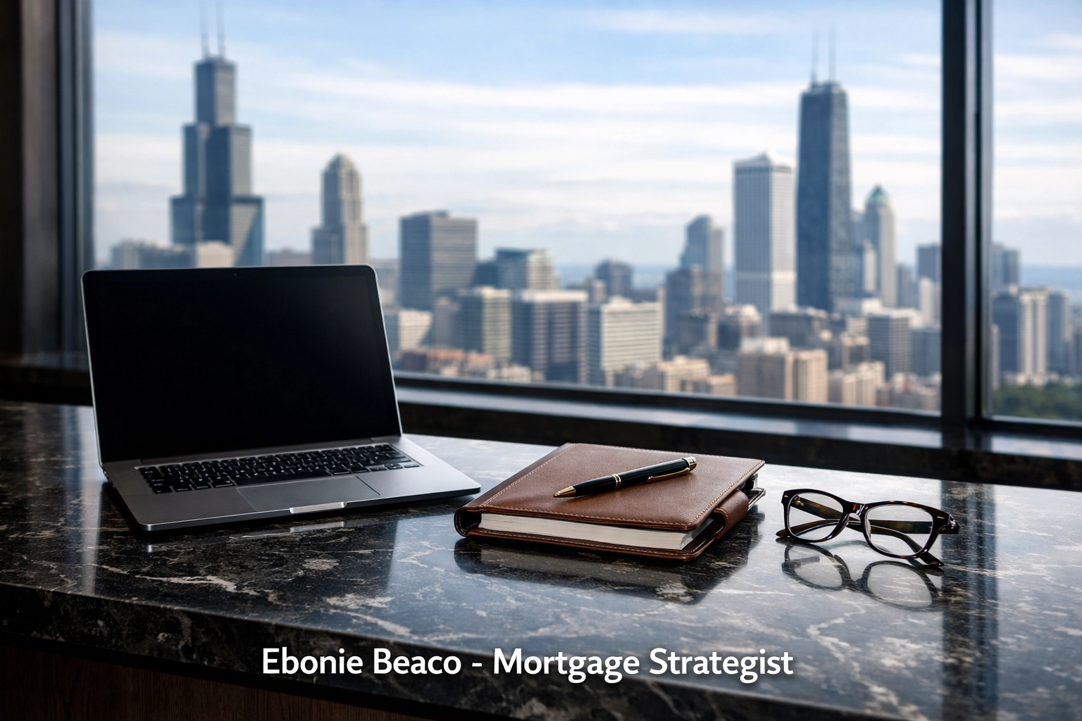 Chicago home office showing financial planning for managing a HELOC and reducing mortgage principal balance.