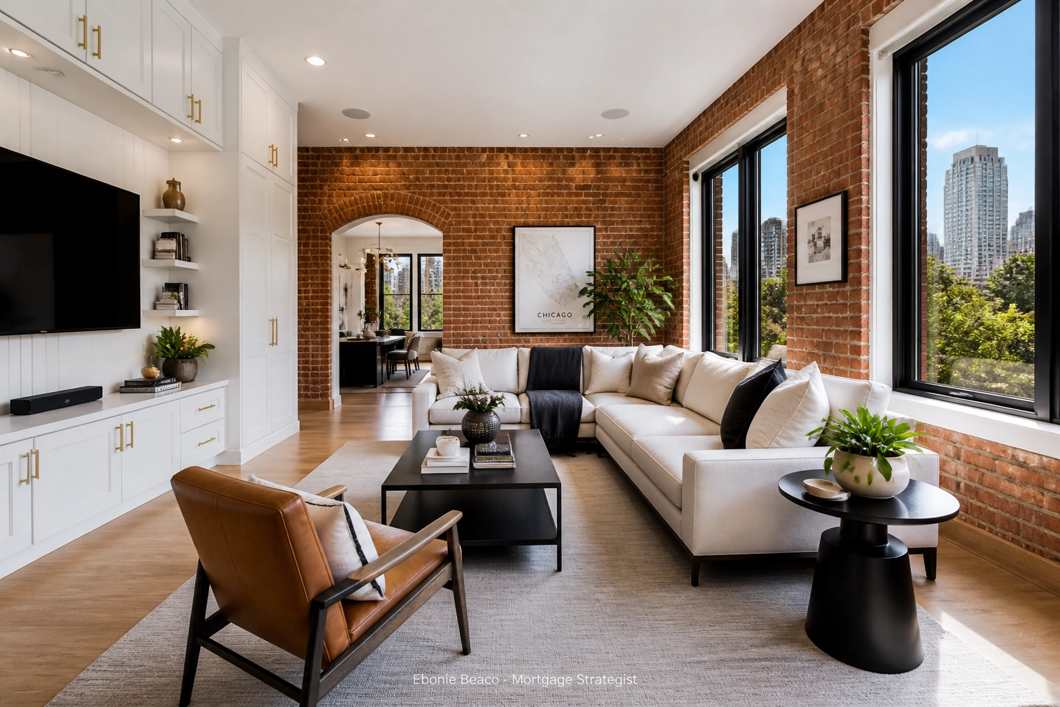 Modern renovated interior of a Chicago investment property representing high-demand rental housing.