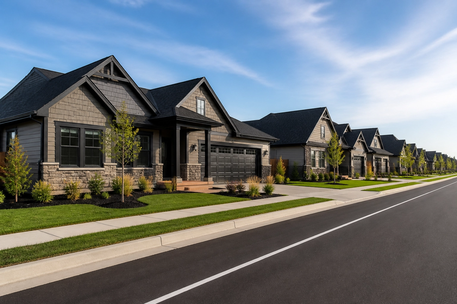Suburban Indiana Development