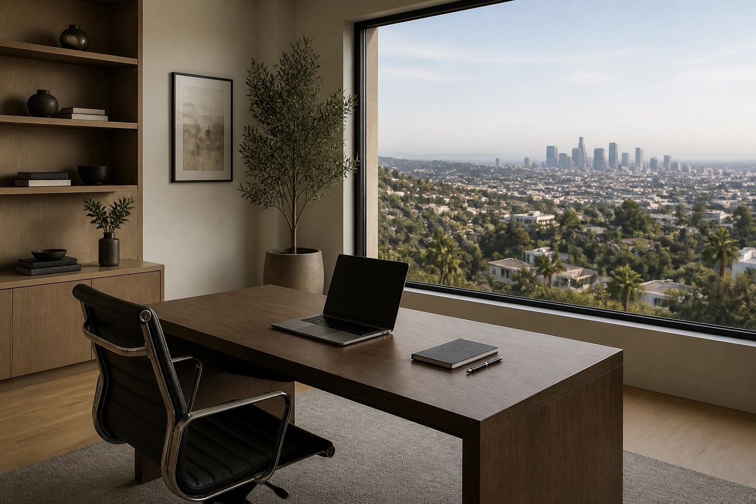 Investor Home Office View