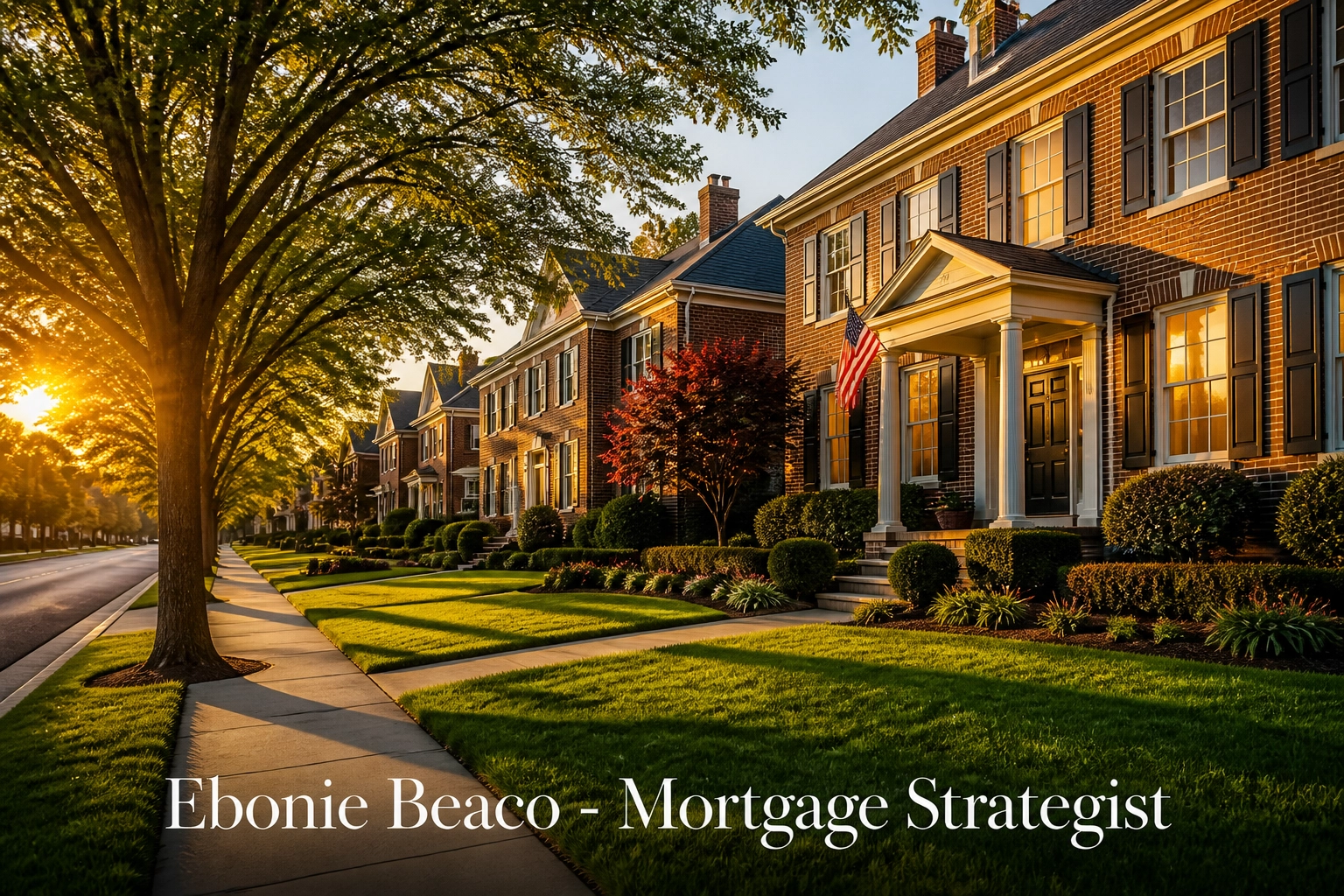 Suburban Northern Virginia rental property financing for colonial homes in a growing investor portfolio.