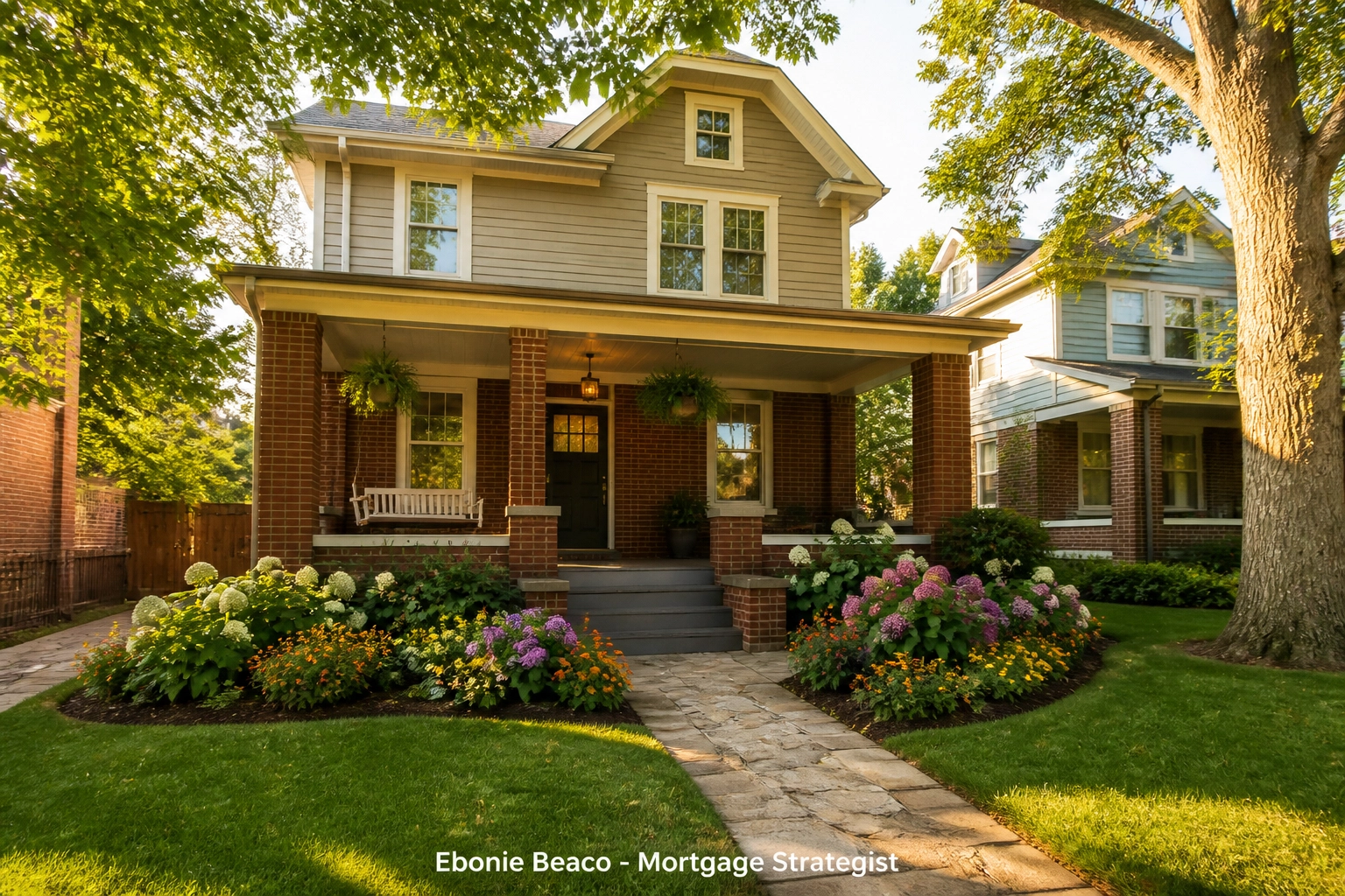 Charming Indiana college town rental property qualifying for financing with an Indiana DSCR loan lender.