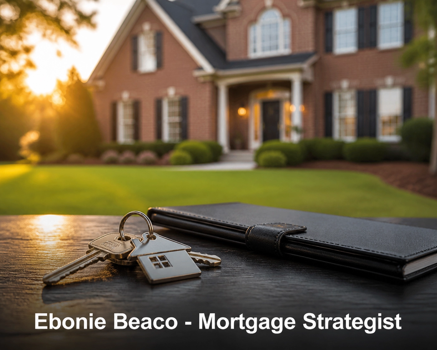 House keys and checkbook representing a homeowner's ready-to-use HELOC for real estate investment opportunities.
