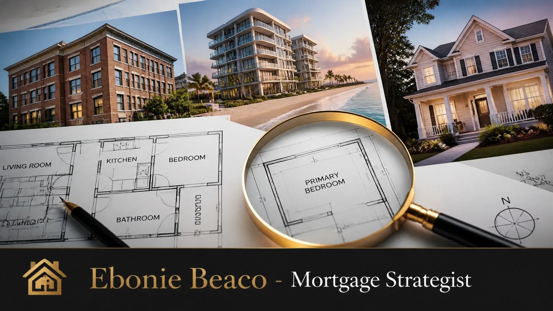 Modern real estate collection including Chicago and Florida styles