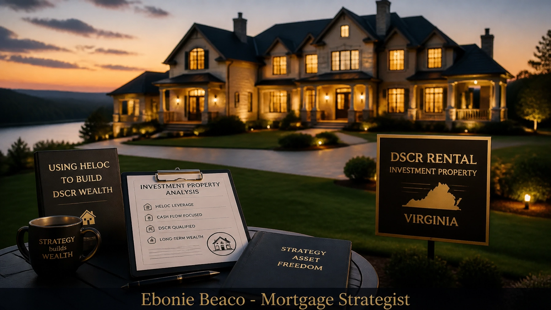 Strategic use of HELOC to fund investment property acquisitions.