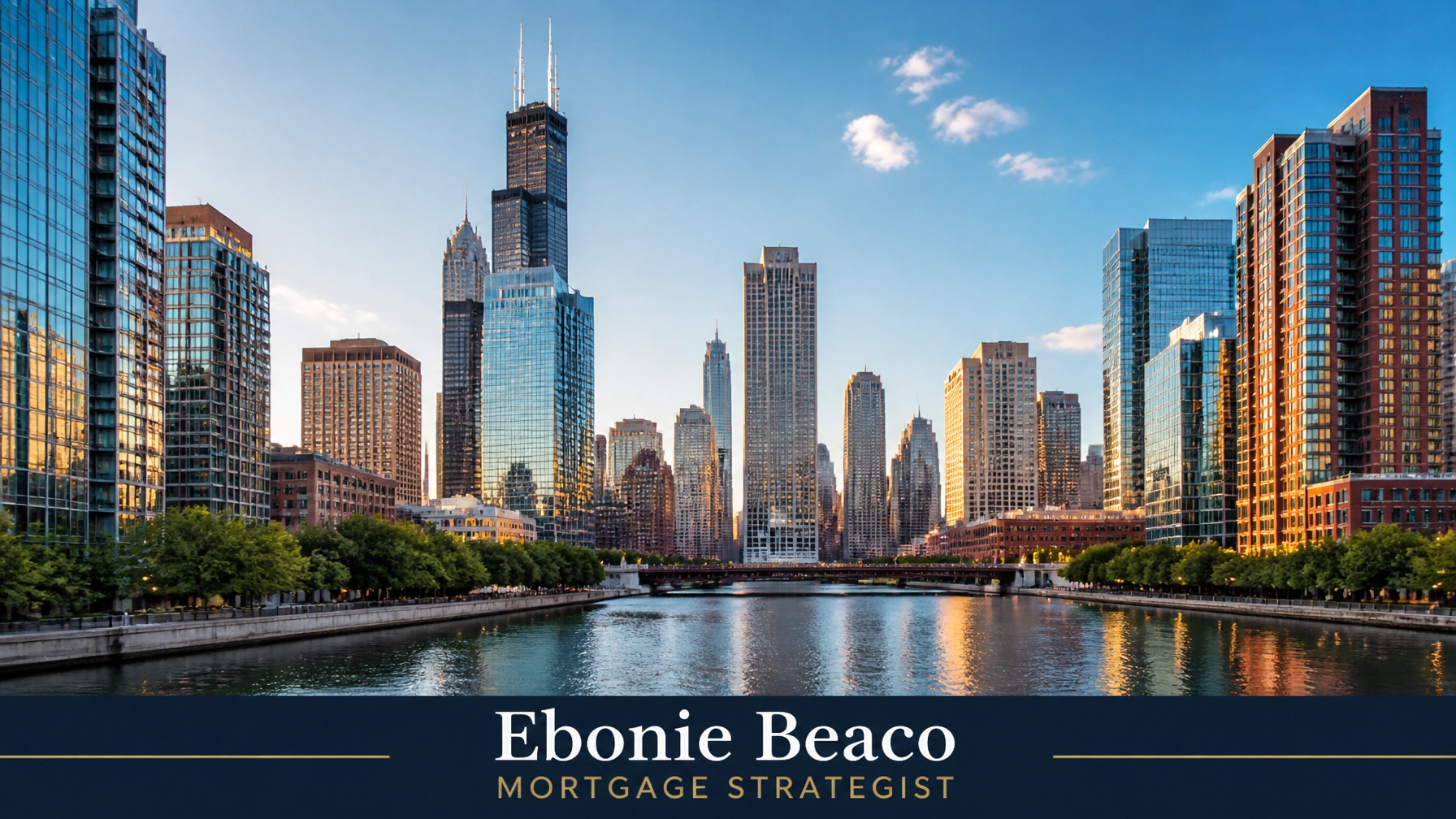 A professional landscape image of the Chicago skyline, representing a strong metropolitan real estate market.
