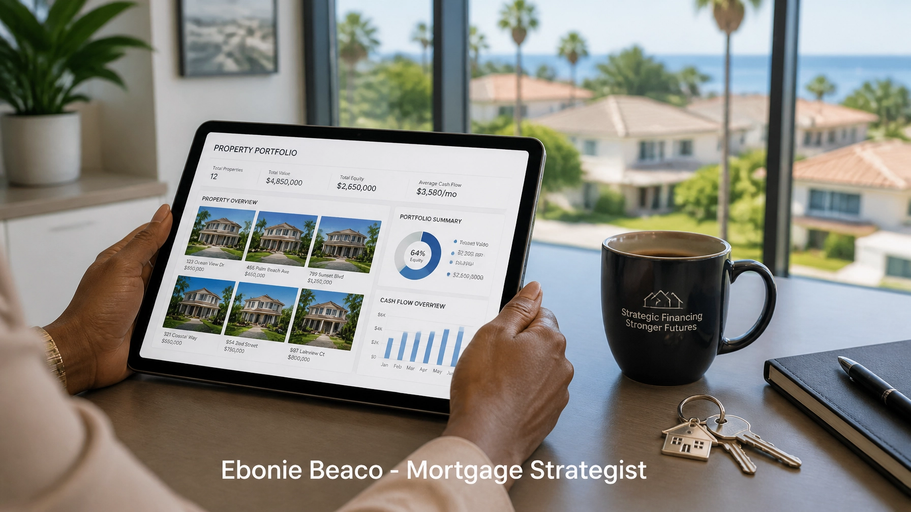 Investor Reviewing Portfolio