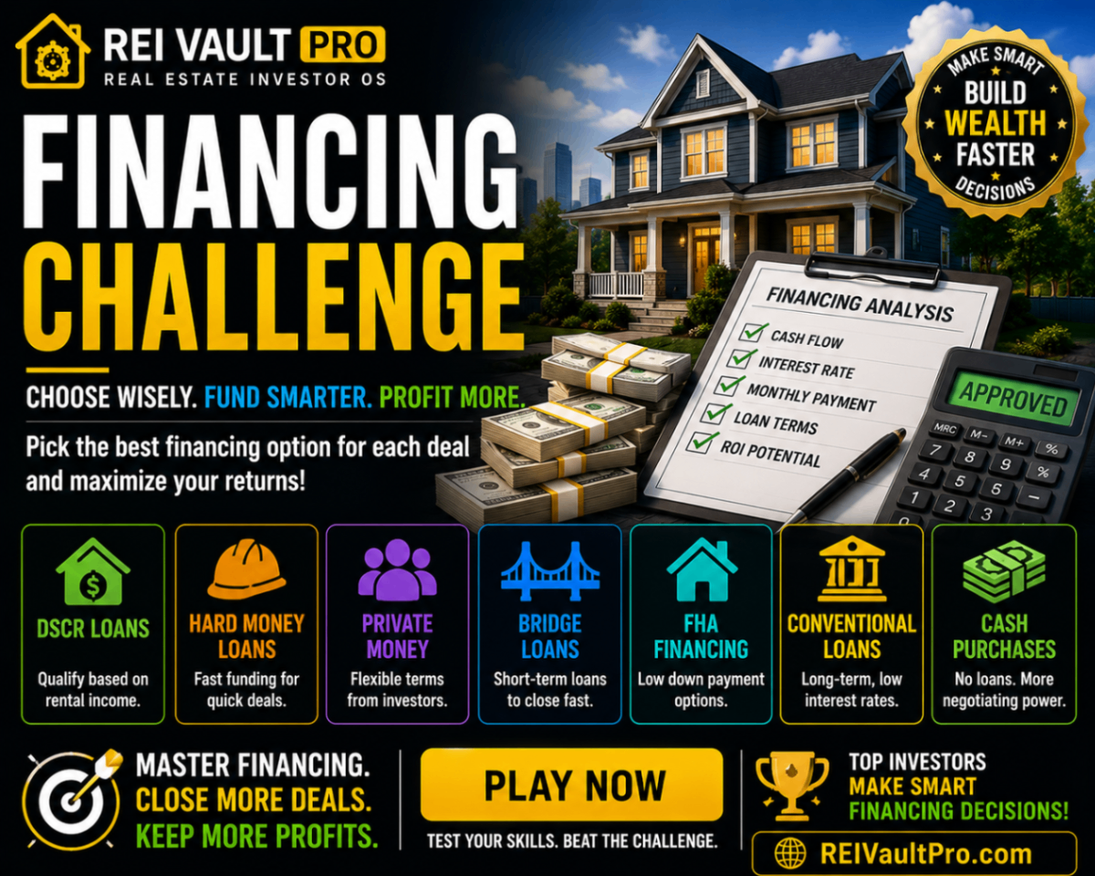REI Vault Pro graphic showing the intersection of technology and financing