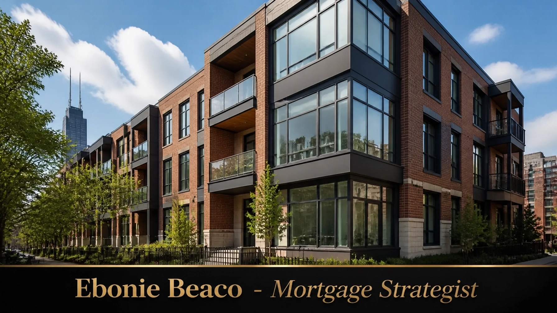 Modern Chicago multi-unit apartment building