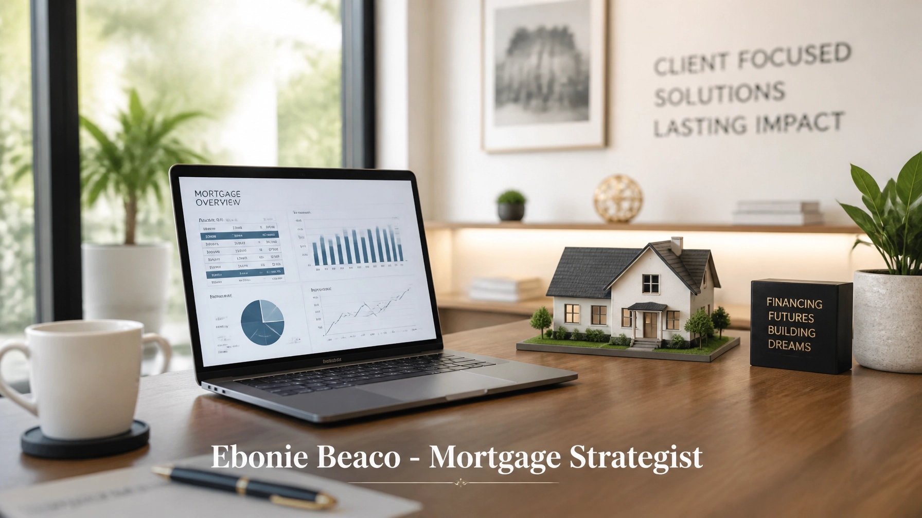 Professional office setting illustrating mortgage strategy guidance