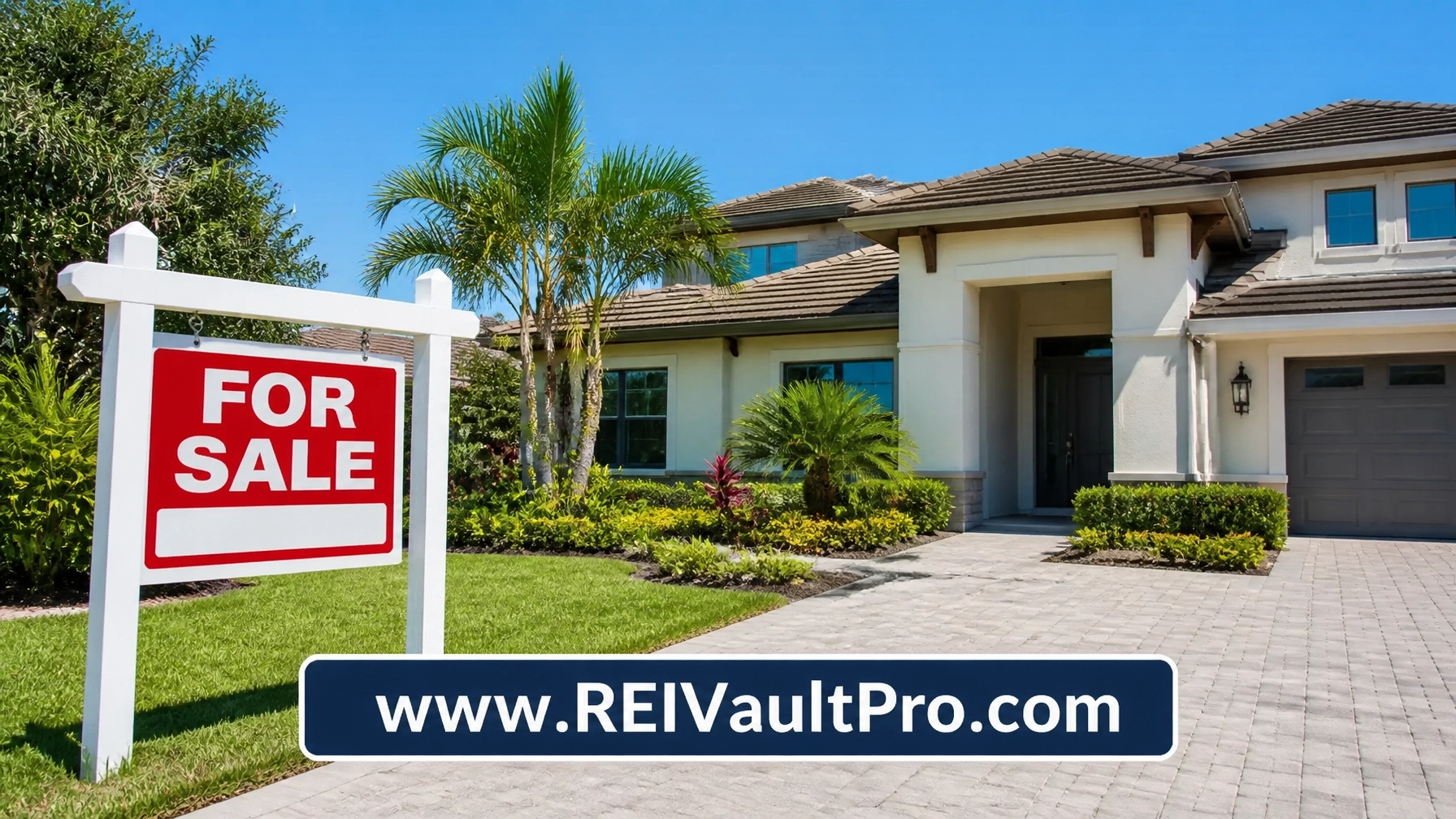 Modern suburban home in Florida representing a potential real estate investment opportunity