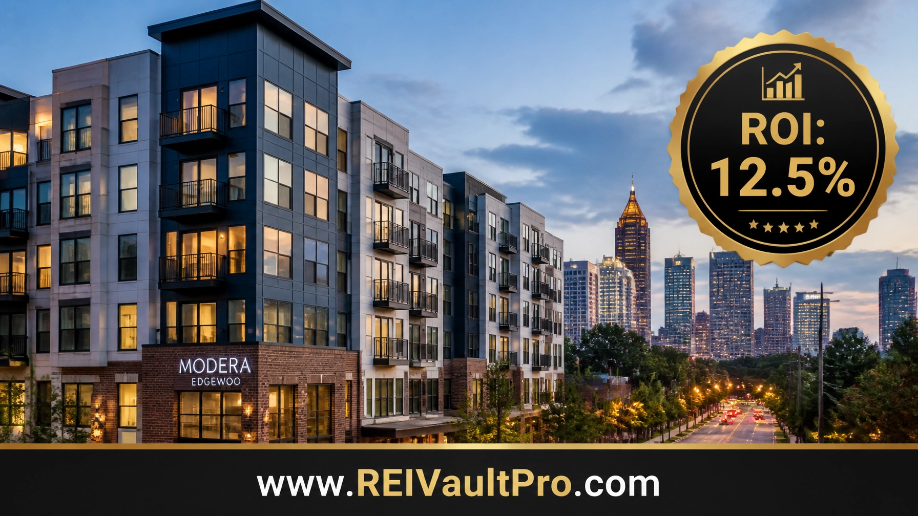Multi-unit apartment building representing strategic real estate investment