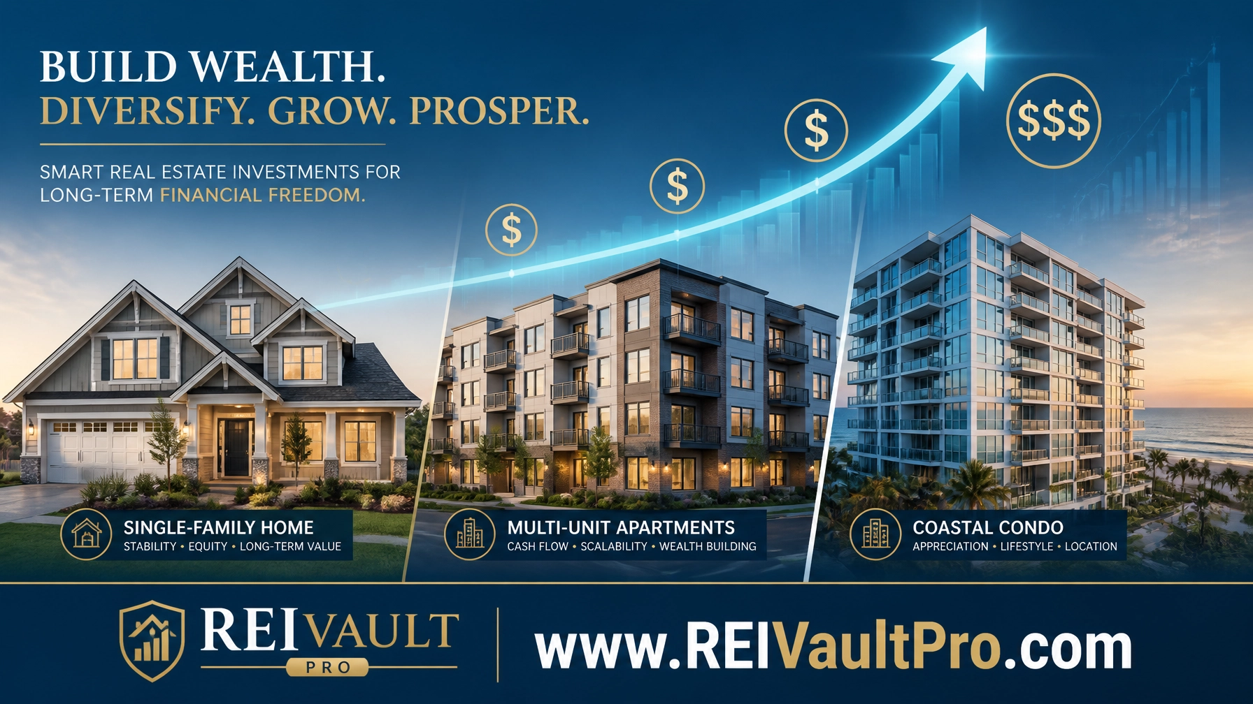 Diverse real estate portfolio representing growth across multiple states and property types.