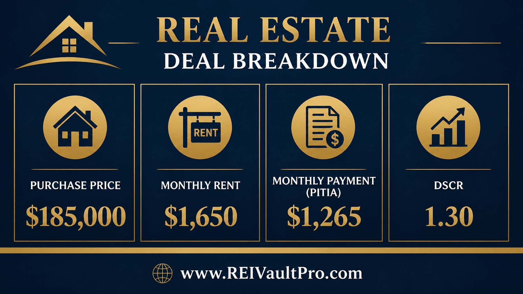 Real Estate Deal Financial Breakdown