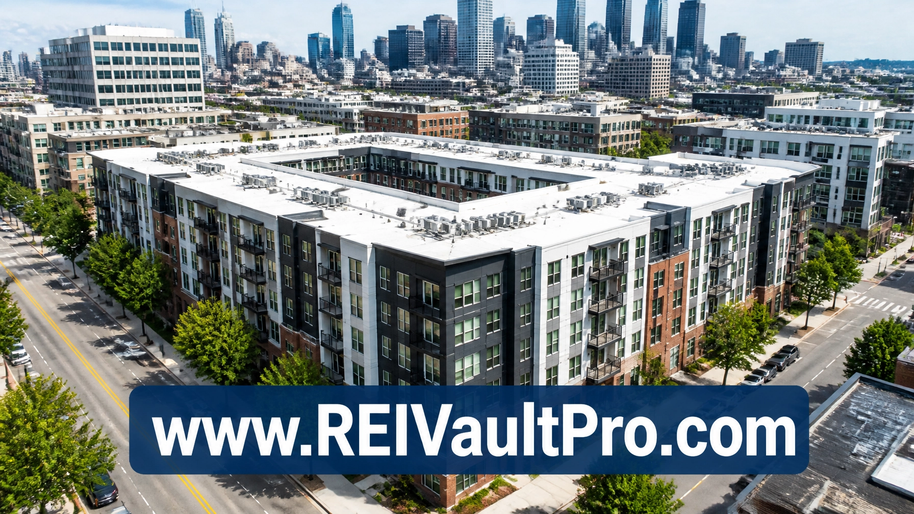 Multi-unit apartment complex representing a growing real estate portfolio