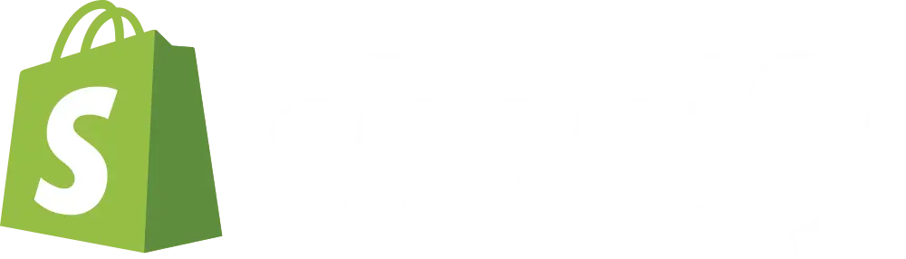 Shopify logo with a green shopping bag and white letter S.