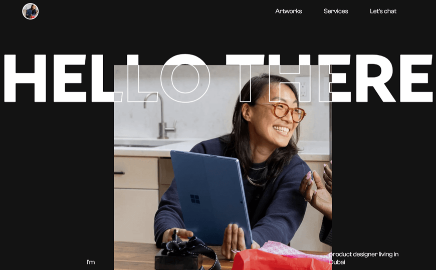 Dubai - Portfolio Website Template