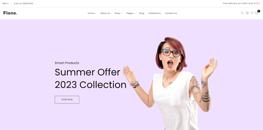 Flone WooCommerce Theme