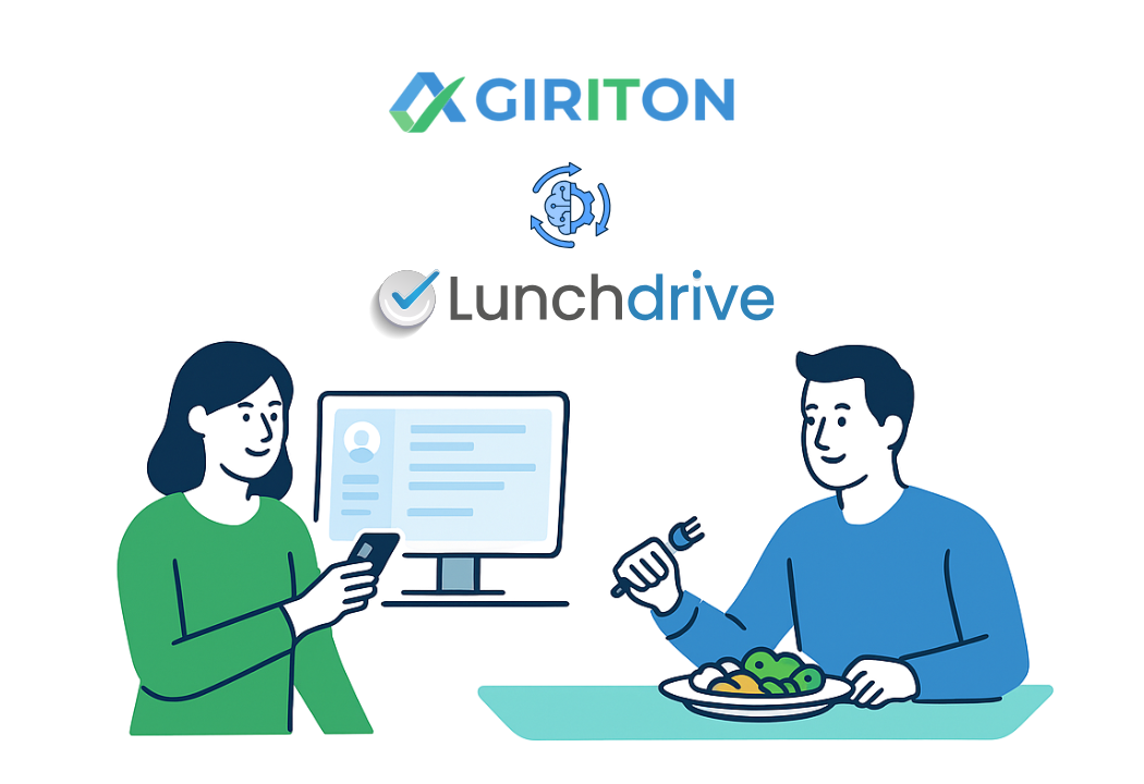 integrace GIRITON a systému Lunchdrive