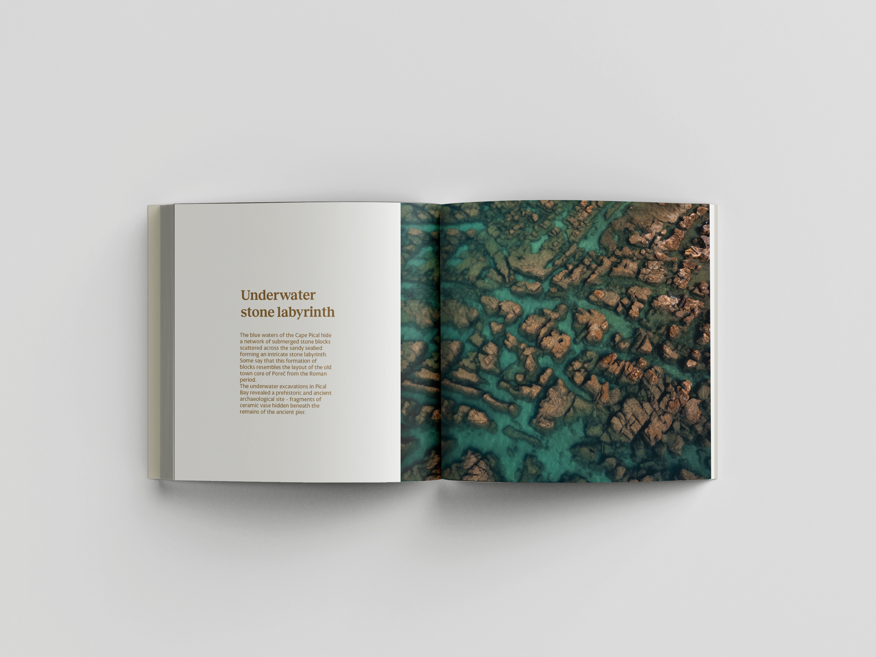 photo monograph in Mula de Parenzo gift shop - Pical resort